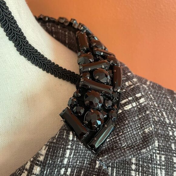 J. Crew Collection Contessa Tweed Jacket Blazer Womens Size 8 - Picture 3 of 8